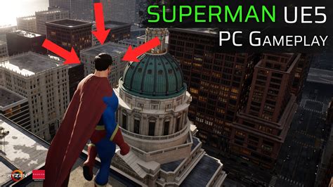 You Can Play Superman In This Unreal Engine 5 Demo Youtube