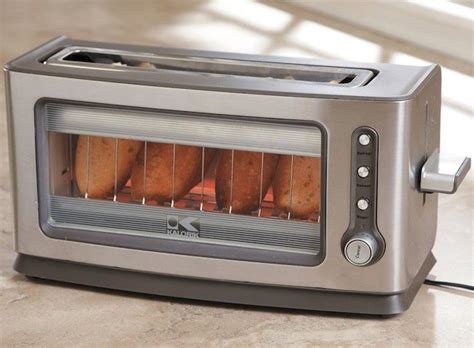 Glass Front Toaster Lets You Make Perfect Toast Glass Toaster