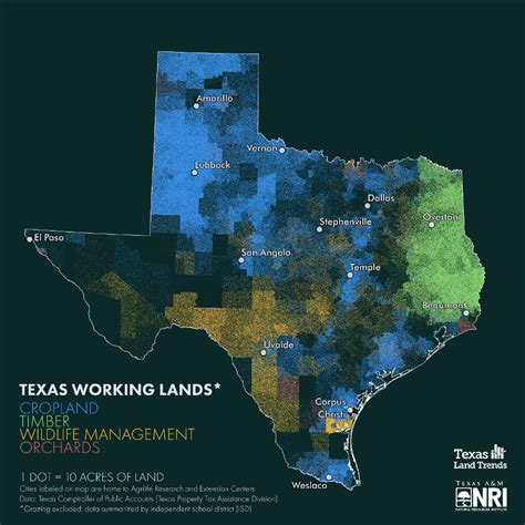 Texas Aandm Agrilife Maps Out Texas Working Lands Agrilife Today