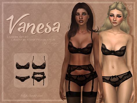 sims 4 cc s the best black lingerie collection by trillyke