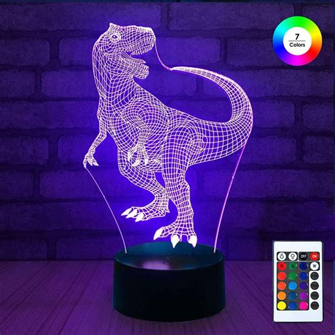 3d Remote Night Stand Light Epicgadget Touch Control Optical Illusion