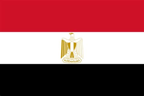 National Flag Of Egypt The Flagman