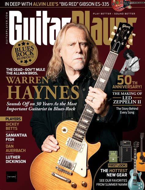 Guitar Player Magazine Electric And Acoustic Guitar Information