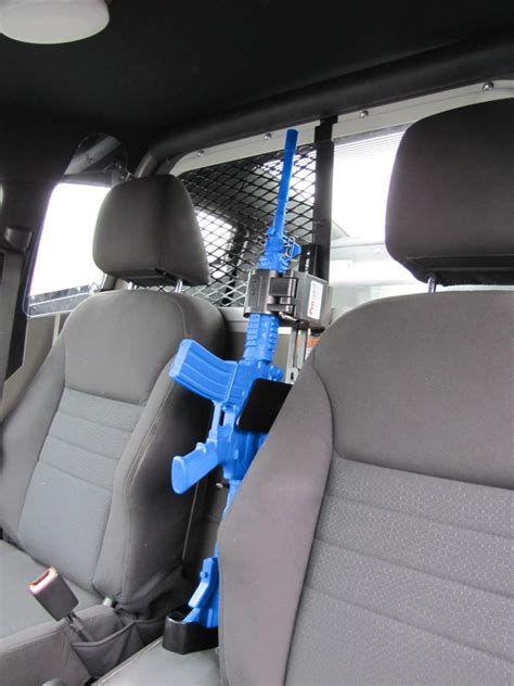 Gun Rack For Police Vehicles By Progard Partition Mount G4906