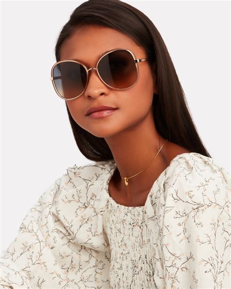 Chloé Oversized Butterfly Sunglasses Intermix®