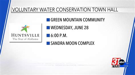 Voluntary Water Conservation Town Hall Youtube