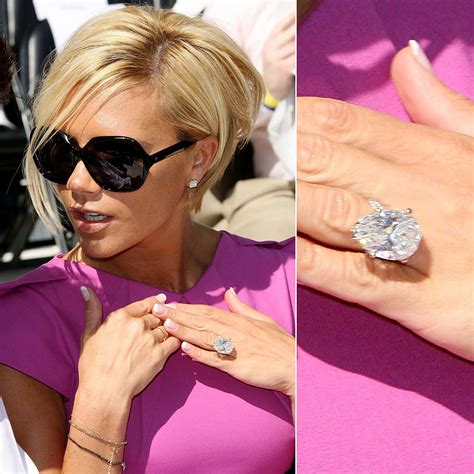 Biggest Celebrity Engagement Rings Popsugar Celebrity