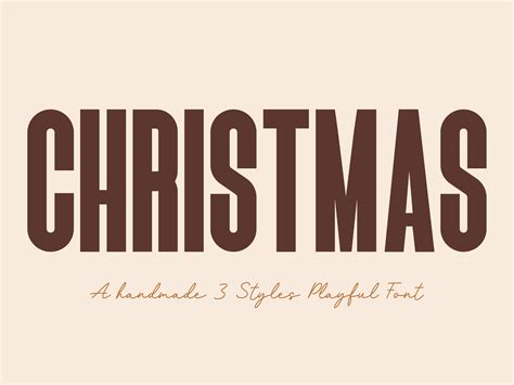 Christmas Font By Mistydesigns · Creative Fabrica