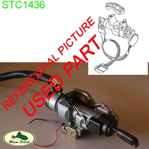 Land Rover Steering Lock Column Ignition Switch Discovery I A T Stc Used Miami British Corp