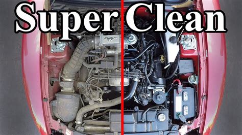 Some people prefer to wash their car first at our car wash, then vacuum out their cars. How to Get the Engine Bay of Your Vehicle Super Clean in 5 Simple Steps | Limpeza do carro, Auto ...
