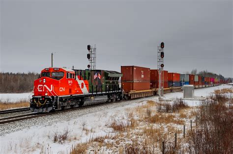 Railpicturesca Tim Stevens Photo Painted To Honour Our Veterans Cn