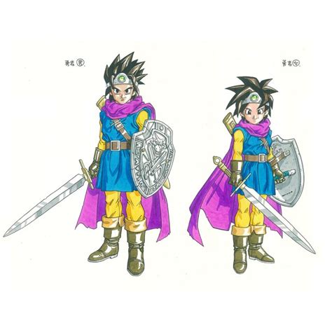 Dragon Quest 3 Classes Artwork Both Nes And Snes By Akira Toriyama Dragonquest Dragon Quest