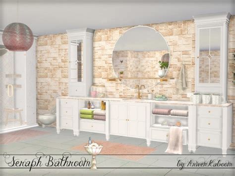 Seraph Bathroom By Arwenkaboom At Tsr Sims 4 Updates