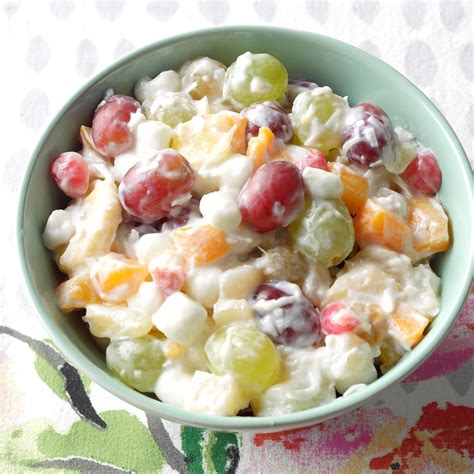 Quick Ambrosia Fruit Salad Recipe How To Make It Taste Of Home