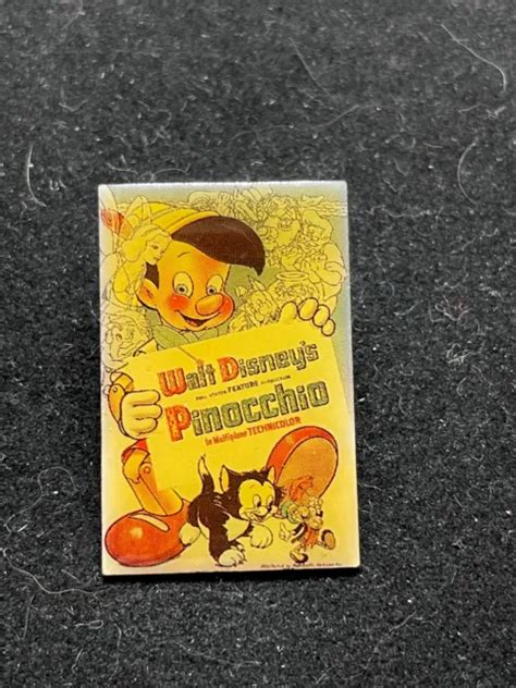 Disney Pin Gallery Magical Moments Poster Series Pinocchio 1202