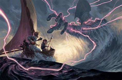 Hall Of The Storm Giant Variant Mtg Art From Adventures In The