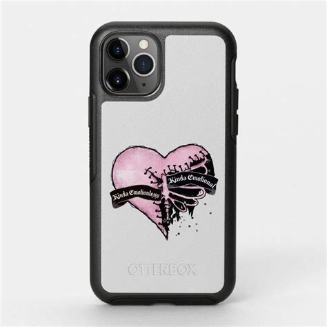 Pastel Goth Heart Emotional And Emotionless Otterbox Iphone Case