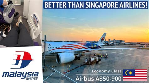 13 Hours With Malaysia Airlines Economy Review Airbus A350 Trip Report