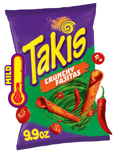 Takis Crunchy Fajitas 99 Oz Sharing Size Bag Fajita Rolled Tortilla