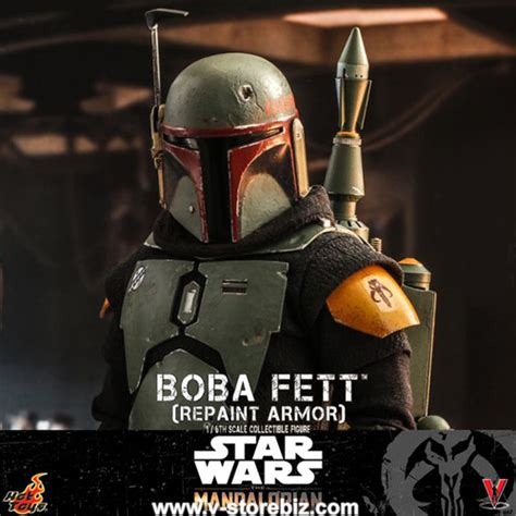 Hot Toys Tms055 Star Wars The Mandalorian Boba Fett Repaint Armor