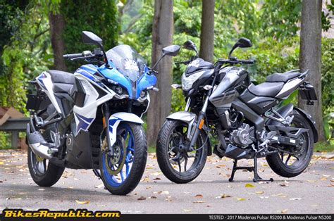 It is available in 3 colors, 2 variants in the malaysia. Modenas wants YOU to test the Pulsar RS200 and NS200 in ...