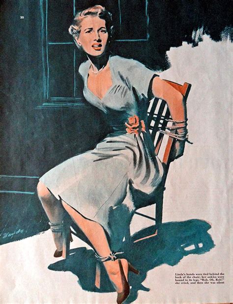 Image Result For Behind Her Woman Hands Tied Behind Back Female Art Illustration Art Deco