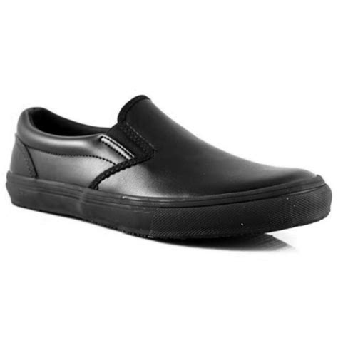 Laforst Womens Cindy Slip Resistant Work Shoes Black Bobs Stores
