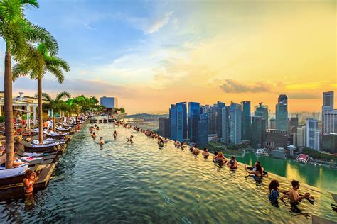 The marina bay sands (abbreviation: 10 Best Hotel Pools in Singapore