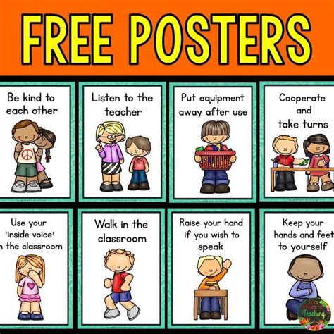 classroom rules posters free classroom rules poster preschool classroom rules classroom rules