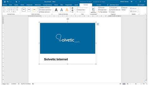 Cómo agrupar imágenes y texto en Word 2019 y Word 2016 Solvetic