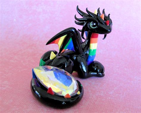 Black Rainbow Dragon By Dragonsandbeasties On Deviantart