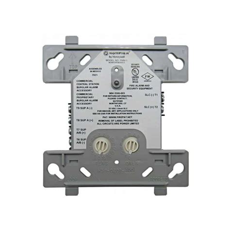 Sh Ingeniería Fmm 1 Modulo De Monitor Inteligente Notifier