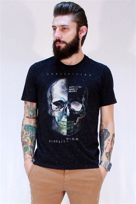 macho moda blog de moda masculina camiseta masculina estampada como usar e combinar shirt