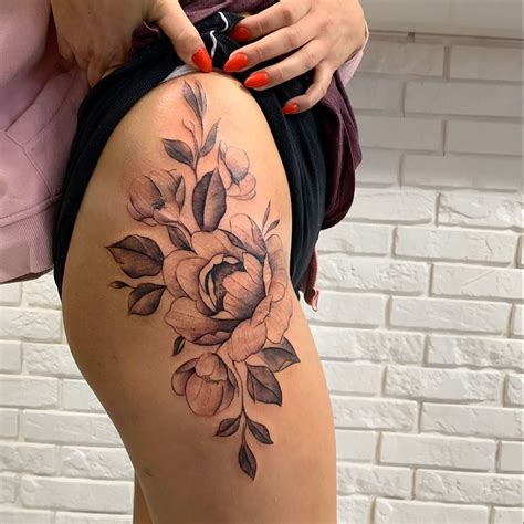 Top Side Thigh Tattoos For Females Spcminer Com