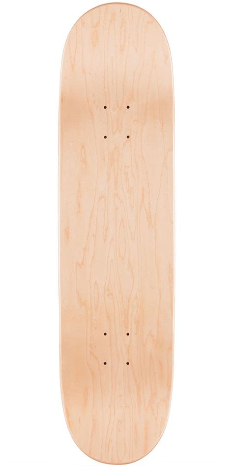Not your normal imported deck these decks last longer. Blank Maple Skateboard Complete