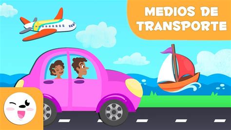Transporte aereo, marítimo y terrestre. Los medios de transporte para niños | Transportes ...