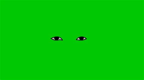 Green Screen Mata Animasi Berkedip Youtube