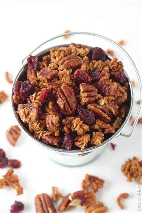 These dishes supply either 6g of fibre per 100g or 3g per 100kcals. High Fiber Cinnamon Pecan Granola - This healthy high-fiber granola is easy to make and so much ...