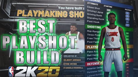 Nba 2k20 Best Playshot Build This Build Is Amazing Best Shotcreating