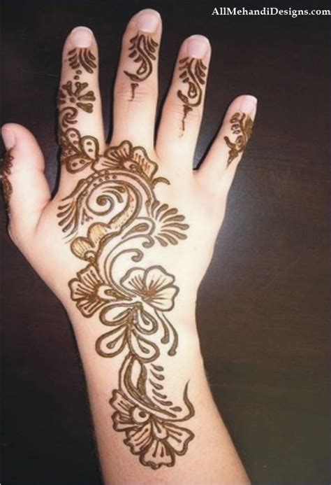 1000 Cute Mehndi Henna Designs For Kids For Small Baby