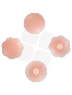 Buy FJYQOP Silicone Nipple Covers 5 Pairs Women S Reusable Adhesive