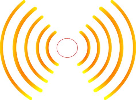 라디오 파도 노란색 Pixabay의 무료 벡터 그래픽 Pixabay