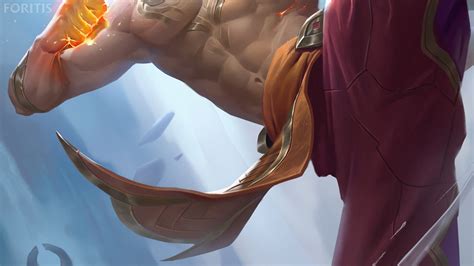 dragon fist lee sin wallpaper 1920x1080