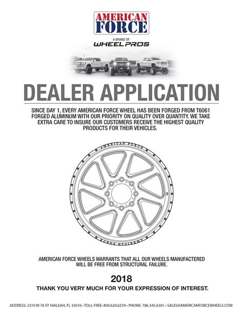 Catalog Viewer Amer Force Dealer Application Page 8