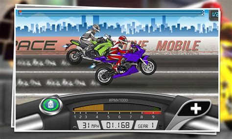 The basis of the game is the same controls are simple in drag racing: Quick Cash In Drag Racing Bike Edition