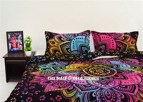 Learn tie dye basics including how to prep, tie, dye, and wash tie dyed items. Tie Dye Geometric Flower Mandala Duvet Cover Set with 2 ...