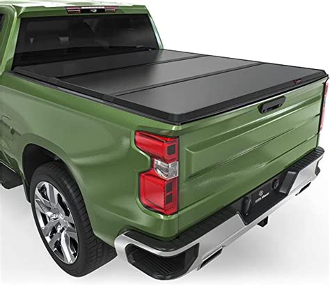 Yitamotor Hard Tri Fold Truck Bed Tonneau Cover Compatible With 2019