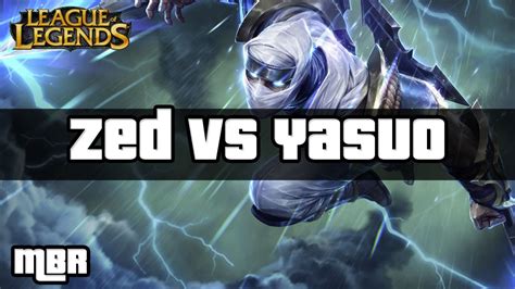 ShockBlade Zed Vs Yasuo Mid Lane League Of Legends HD YouTube