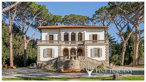 Luxury Villa With Swimming Pool For Sale In Tuscany Italy