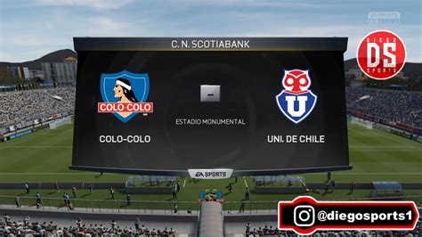 La edición 185 del encuentro mayor de nuestro fútbol tiene. Colo Colo vs U de Chile FIFA 15 - YouTube